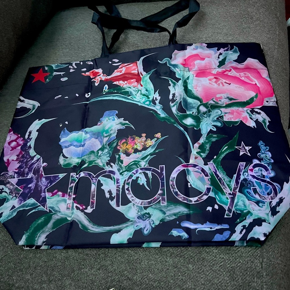 Macys X Oceancycle from Beach to Bag Reusable Shopping Tote Bag